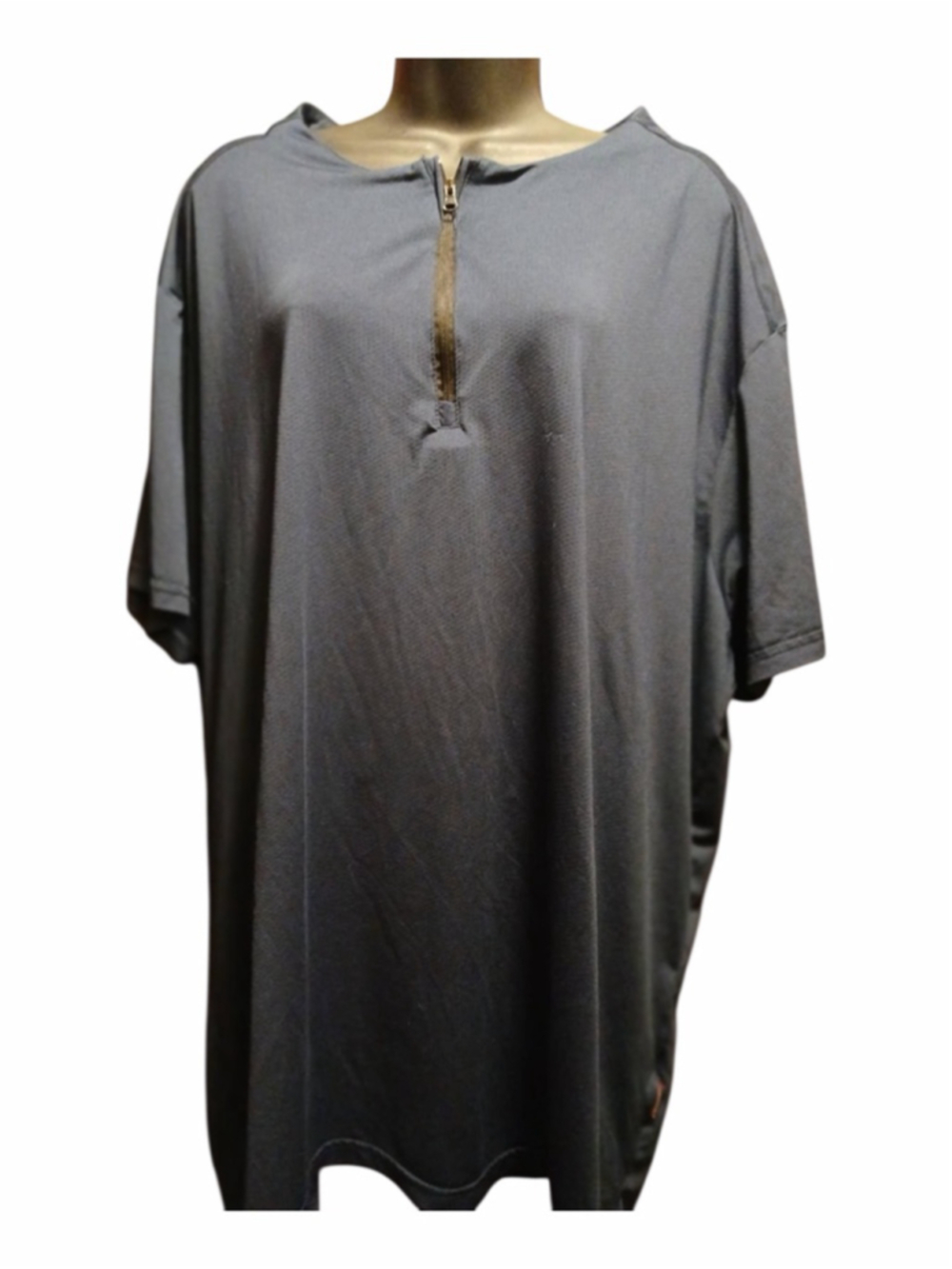 LeeHanton Performance Sports Men's Navy Qtr Zip Athletic Shirt - Size 3XL JC 378